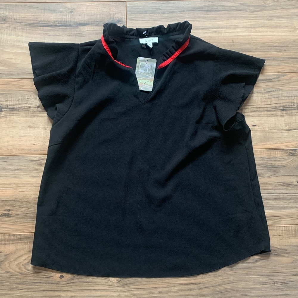 Black Top Size XL Love Joy